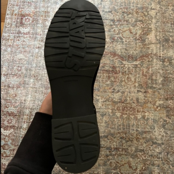 Stuart Weitzman Hilo Black Suede Boot, Size 7 - Picture 4 of 8